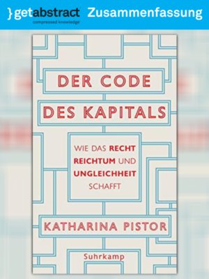 cover image of Der Code des Kapitals (Zusammenfassung)